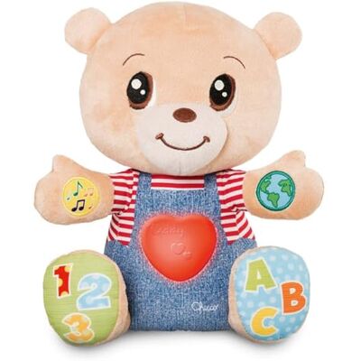 Chicco Conjunto de cerveja Doudou, boneco de veludo macio em forma de veado, peluche para bebés, suave para abraçar, detalhes bordados, para dormir, presente de nascimento, conjunto de 0 meses Chicco Conjunto de cerveja Doudou, boneco de veludo macio em forma de veado, peluche para bebés, suave para abraçar, detalhes bordados, para dormir, presente de nascimento, conjunto de 0 meses