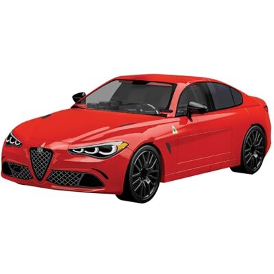 COBI Alfa Romeo Guila Quadrifoglio Bloco de construção de carro 90 peças Crianças 9 Tamanho: 2,6" x 5,1" x 1,6" veículo COBI Alfa Romeo Guila Quadrifoglio Bloco de construção de carro 90 peças Crianças 9 Tamanho: 2,6" x 5,1" x 1,6" veículo