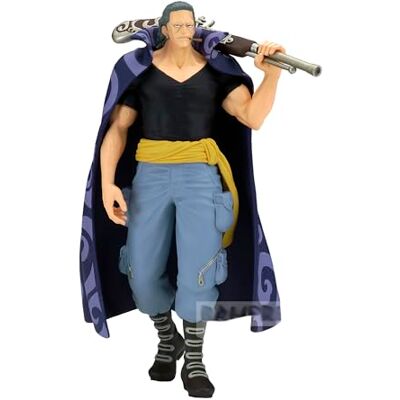 Banpresto Figura de ação Benn Beckman One Piece The Shukko 17 cm, multicolorido. Estátua colecionável de piratas, figura detalhada, ideal para fãs de anime. Banpresto Figura de ação Benn Beckman One Piece The Shukko 17 cm, multicolorido. Estátua colecionável de piratas, figura detalhada, ideal para fãs de anime.