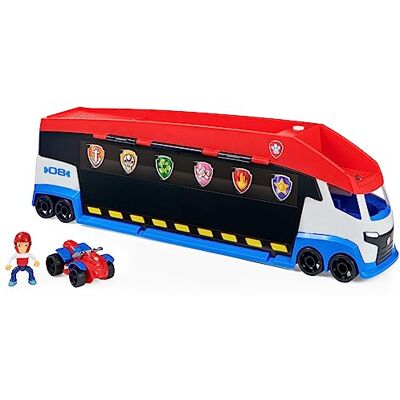 Paw Patrol Patrulla Canina ler Transformable con Lanzadores + Figura y Vehículo Ryder + Patrulla Canina Juguetes Regalo Niño 3 años + Juguetes Niños 3 años Paw Patrol Patrulla Canina ler Transformable con Lanzadores + Figura y Vehículo Ryder + Patrulla Canina Juguetes Regalo Niño 3 años + Juguetes Niños 3 años