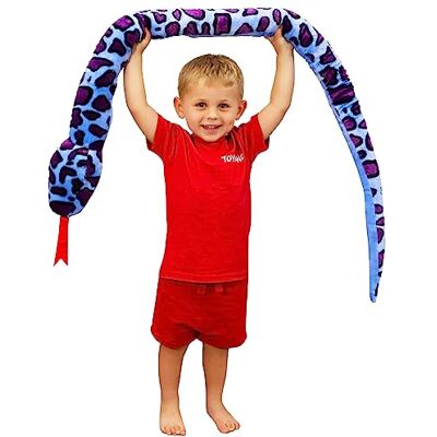 Toyland ® 170 cm (5,5 pés) Serpente de Peluche Gigante de Dois Tons 5 designs sortidos Brinquedos de pelúcia para crianças Toyland ® 170 cm (5,5 pés) Serpente de Peluche Gigante de Dois Tons 5 designs sortidos Brinquedos de pelúcia para crianças