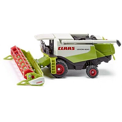 SIKU , Colheitadeira combinada Claas, 1:50, Metal/Plástico, Verde/Vermelho, Peças móveis SIKU , Colheitadeira combinada Claas, 1:50, Metal/Plástico, Verde/Vermelho, Peças móveis