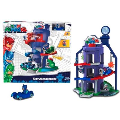 Kit de Brinquedo HQ Pj Masks - Multinível com Rampas Kit de Brinquedo HQ Pj Masks - Multinível com Rampas