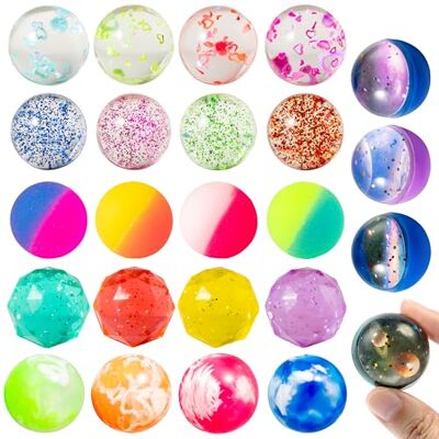 JOYIN 24 bolas de flores para crianças, borrachas de pelúcia 32 mm, presentes de festa de aniversário infantil, lembranças de aniversário infantis, sacos de presente para crianças, bolas de borracha presente de JOYIN 24 bolas de flores para crianças, borrachas de pelúcia 32 mm, presentes de festa de aniversário infantil, lembranças de aniversário infantis, sacos de presente para crianças, bolas de borracha presente de