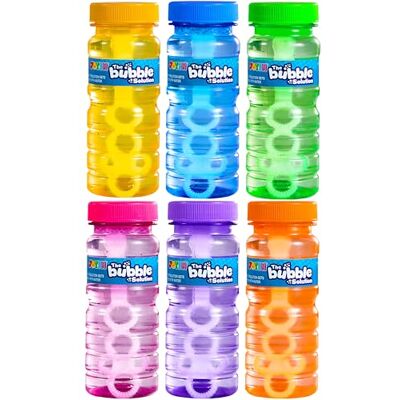 JOYIN 6 frascos de bolhas (solução de 118 ml), varinha e kit de bolhas, presentes de festa para crianças, brinquedos de verão JOYIN 6 frascos de bolhas (solução de 118 ml), varinha e kit de bolhas, presentes de festa para crianças, brinquedos de verão