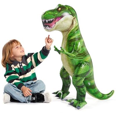 JOYIN Brinquedo de dinossauro insuflável Tyrannosaurus Rex para decorações de festa na piscina presente JOYIN Brinquedo de dinossauro insuflável Tyrannosaurus Rex para decorações de festa na piscina presente