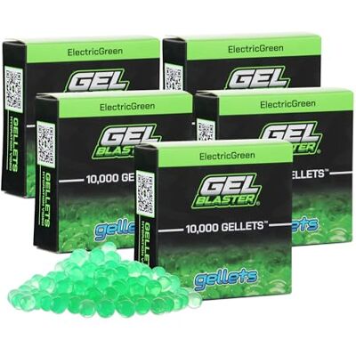 Gel Blaster 50.000 Gellets munição, roxo não tóxico, 14 anos + Gel Blaster 50.000 Gellets munição, roxo não tóxico, 14 anos +