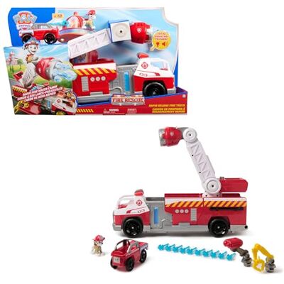 Paw Patrol Patrulha Canina Pack camião de bombeiros de Marshall veículo mini figura patrulha canina brinquedos presente menino 3 anos brinquedos crianças 3 anos + Paw Patrol Patrulha Canina Pack camião de bombeiros de Marshall veículo mini figura patrulha canina brinquedos presente menino 3 anos brinquedos crianças 3 anos +