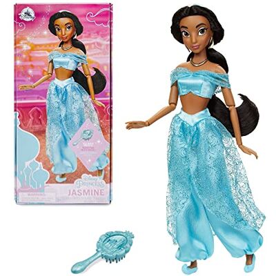 Boneca Princesa Jasmine Disney - Clássica com Escova Boneca Princesa Jasmine Disney - Clássica com Escova