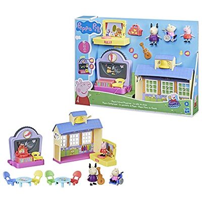 Peppa Pig Peppa's Adventures a sala de aula, brinquedo pré-escolar com frases e som, a partir de 3 anos Peppa Pig Peppa's Adventures a sala de aula, brinquedo pré-escolar com frases e som, a partir de 3 anos