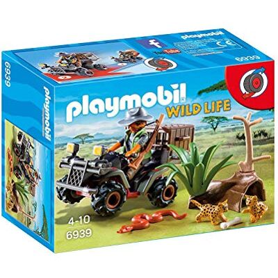 Playmobil Wild Life, Explorador com Quad, a partir de 4 anos Playmobil Wild Life, Explorador com Quad, a partir de 4 anos
