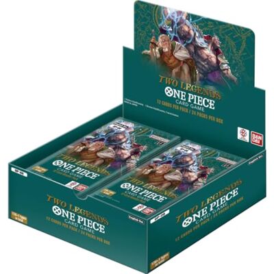 BANDAI Two Legends Booster OP-08 Jogo de cartas de uma peça BANDAI Two Legends Booster OP-08 Jogo de cartas de uma peça
