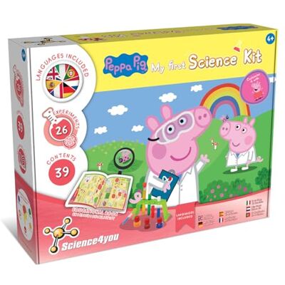 Science4you Primeiro Kit de Ciências para Crianças de 4 Anos Kit Científico com 26 Experimentos, Laboratório de Química e Cores, Jogos Educativos de Trabalhos Manuais, Presentes para Meninas e Science4you Primeiro Kit de Ciências para Crianças de 4 Anos Kit Científico com 26 Experimentos, Laboratório de Química e Cores, Jogos Educativos de Trabalhos Manuais, Presentes para Meninas e