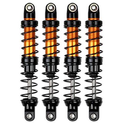 INJORA RC Amortecedores 4 unidades RC Shock Absorber RC Damper Set para Axial SCX10 90046 AXI03007 TRX4 TRX6 (110 mm) INJORA RC Amortecedores 4 unidades RC Shock Absorber RC Damper Set para Axial SCX10 90046 AXI03007 TRX4 TRX6 (110 mm)