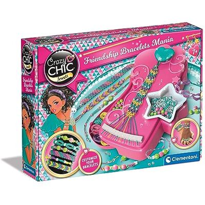 Clementoni Pulseiras de amizade Mania Acredite em pulseiras de l'amitié Dés 7 anos Clementoni Pulseiras de amizade Mania Acredite em pulseiras de l'amitié Dés 7 anos