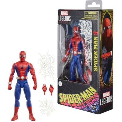 Marvel Legends Series, figura de ação do Spider-Man '77 Marvel Legends Series, figura de ação do Spider-Man '77