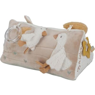 Little Dutch Triângulo de sensação de atividade de brinquedo de tecido de bebé Newborn Naturals Little Dutch Triângulo de sensação de atividade de brinquedo de tecido de bebé Newborn Naturals