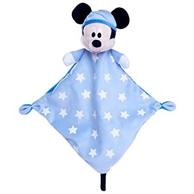 Simba Toalha de segurança de rato Mickey da Disney, que brilha no escuro, brinquedo para bebé, brinquedo de peluche, adequado para partir dos primeiros meses de vida Simba Toalha de segurança de rato Mickey da Disney, que brilha no escuro, brinquedo para bebé, brinquedo de peluche, adequado para partir dos primeiros meses de vida