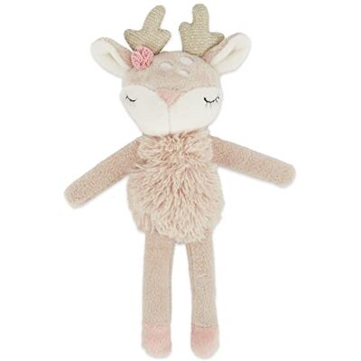 BIECO Peluche de ciervo con sonajero, aprox. 22 cm BIECO Peluche de ciervo con sonajero, aprox. 22 cm