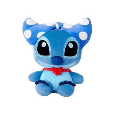 Simba Disney Doorables Stitch de peluche com laço, 25 cm com olhos brilhantes, pelúcia ultra macia e design adorável, desde os primeiros meses, peluche colecionável () Simba Disney Doorables Stitch de peluche com laço, 25 cm com olhos brilhantes, pelúcia ultra macia e design adorável, desde os primeiros meses, peluche colecionável ()