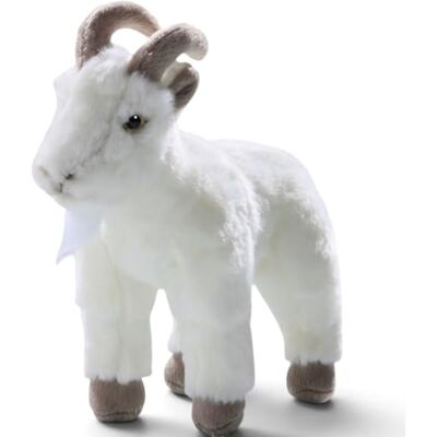 Carl Dick Cabra branca 22 cm. Peluche, brinquedo de pelúcia, animal de peluche Carl Dick Cabra branca 22 cm. Peluche, brinquedo de pelúcia, animal de peluche