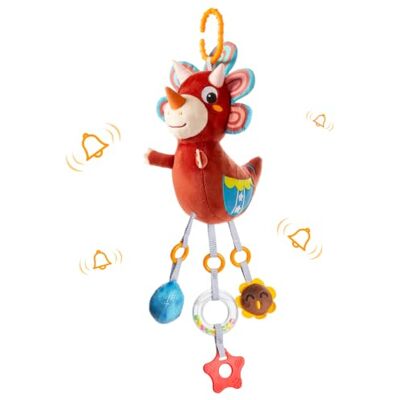 TUMAMA KIDS Brinquedos de carrinho de bebé para crianças a partir de 0, 2, 3, 4, 6, 8, 9, 12 meses, dinossauro arco de jogos com brinquedo de aderência, brinquedo de bebé com guizo e mordedor adesivo TUMAMA KIDS Brinquedos de carrinho de bebé para crianças a partir de 0, 2, 3, 4, 6, 8, 9, 12 meses, dinossauro arco de jogos com brinquedo de aderência, brinquedo de bebé com guizo e mordedor adesivo