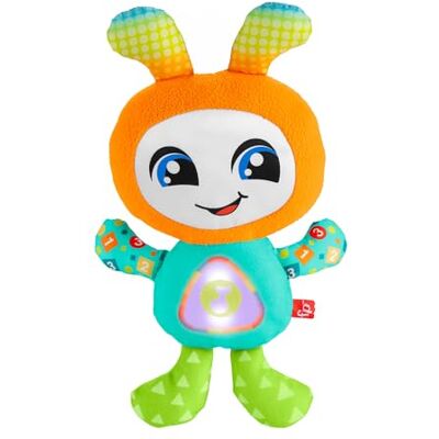 Fisher-Price Brinquedo educativo para bebés e crianças pequenas, DJ Groovin' Go com luzes musicais e sons para crianças, a partir de 6 meses, versão alemã Fisher-Price Brinquedo educativo para bebés e crianças pequenas, DJ Groovin' Go com luzes musicais e sons para crianças, a partir de 6 meses, versão alemã
