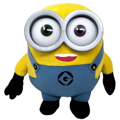 Play by Play Minions Rise of Gru Peluche Minions peluche premium nova seleção Bob, Otto, Kevin, Stuart, Dave com olhos de PVC Licença original (Bob 24 cm) Play by Play Minions Rise of Gru Peluche Minions peluche premium nova seleção Bob, Otto, Kevin, Stuart, Dave com olhos de PVC Licença original (Bob 24 cm)