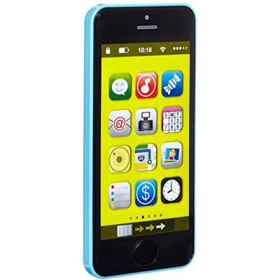 BIECO Smartphone de brinquedo para crianças telemóvel infantil com 40 sons e luzes brinquedo bebé + 6 meses bebé musical telefone para crianças BIECO Smartphone de brinquedo para crianças telemóvel infantil com 40 sons e luzes brinquedo bebé + 6 meses bebé musical telefone para crianças