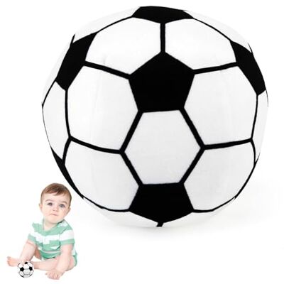 Ballery Chocalho bebé 0 3 6 12 meses, futebol Montessori bebé 0 a 12 meses brinquedos chocalho de animais macios para bebé chocalho de brinquedo presentes bebés recém-nascidos Ballery Chocalho bebé 0 3 6 12 meses, futebol Montessori bebé 0 a 12 meses brinquedos chocalho de animais macios para bebé chocalho de brinquedo presentes bebés recém-nascidos