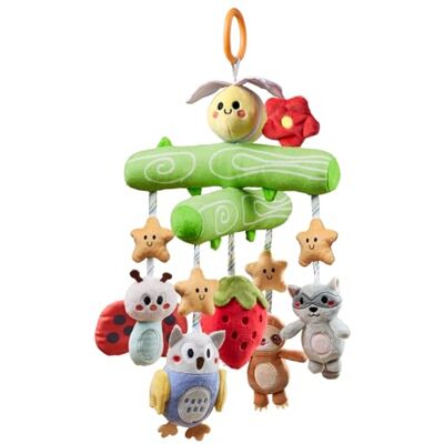TUMAMA KIDS Brinquedos para Bebê 0 3 6 Meses, Soninhas de Bebê, Pelúcias de Abelha com Chiado, Farfalhar, Brinquedo Sensorial para Recém-Nascido, Presente para Bebê, Carro, Carrinho, Berço, Brinquedo TUMAMA KIDS Brinquedos para Bebê 0 3 6 Meses, Soninhas de Bebê, Pelúcias de Abelha com Chiado, Farfalhar, Brinquedo Sensorial para Recém-Nascido, Presente para Bebê, Carro, Carrinho, Berço, Brinquedo