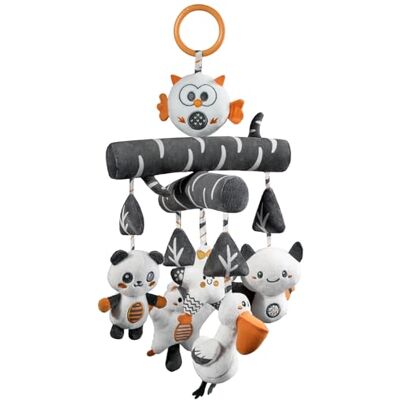 TUMAMA KIDS TUMAMA Brinquedos carro bebés 0 2 3 5 6 9 meses com som, preto e branco chocalho brinquedo para bebé, peluche animais pingente jogos recém-nascidos meninos meninas berço carro carrinho carrinhos presentes TUMAMA KIDS TUMAMA Brinquedos carro bebés 0 2 3 5 6 9 meses com som, preto e branco chocalho brinquedo para bebé, peluche animais pingente jogos recém-nascidos meninos meninas berço carro carrinho carrinhos presentes