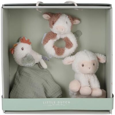 Little Dutch Little Farm 8815 Conjunto de presente (3 peças, manta de segurança, peluche) Little Dutch Little Farm 8815 Conjunto de presente (3 peças, manta de segurança, peluche)