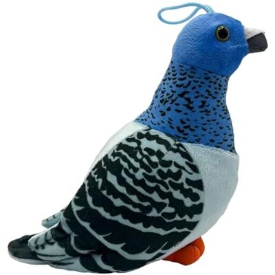 ZhuXIXILiang Pombo peluche pombo de peluche de brinquedo animal de peluche de pombos realista bonito pombos peluche presente para amigos (azul) ZhuXIXILiang Pombo peluche pombo de peluche de brinquedo animal de peluche de pombos realista bonito pombos peluche presente para amigos (azul)
