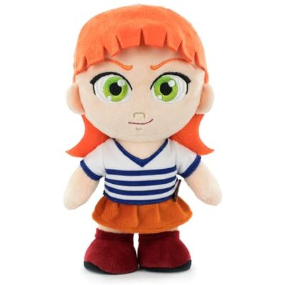 BARRADO One Piece Peluches 24-27 cm dos protagonistas da série Netflix One Piece Luffy, Zoro, Nami qualidade super soft (Nami) BARRADO One Piece Peluches 24-27 cm dos protagonistas da série Netflix One Piece Luffy, Zoro, Nami qualidade super soft (Nami)