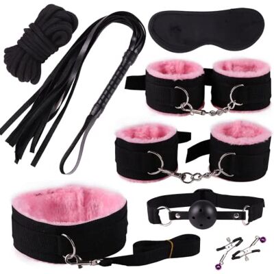 DYNLAB Conjunto romântico e confortável de 8 peças de produtos de nylon rosa, vida desportiva, brinquedos divertidos, atividades de férias. DYNLAB Conjunto romântico e confortável de 8 peças de produtos de nylon rosa, vida desportiva, brinquedos divertidos, atividades de férias.