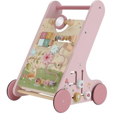 Little Dutch 7332 Carrinho de madeira para atividades de fadas, cor rosa Little Dutch 7332 Carrinho de madeira para atividades de fadas, cor rosa