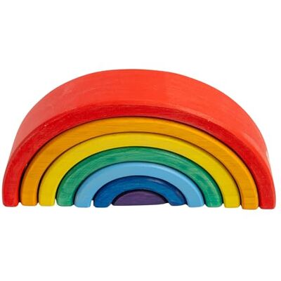 TOYSEE Arco-íris de madeira Montessori 7 peças brinquedo empilhável bebé 6 meses a 3 anos, motor: blocos sensoriais, presente bebé 1 ano, madeira de borracha não tóxica Apilable · Madera de caucho · Pinturas al agua no tóxicas · Bloques sensoriales Wald TOYSEE Arco-íris de madeira Montessori 7 peças brinquedo empilhável bebé 6 meses a 3 anos, motor: blocos sensoriais, presente bebé 1 ano, madeira de borracha não tóxica Apilable · Madera de caucho · Pinturas al agua no tóxicas · Bloques sensoriales Wald