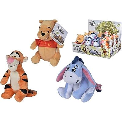 Simba Disney Winnie the Pooh felpa animal 17 cm, 3 tipos, envio aleatório Simba Disney Winnie the Pooh felpa animal 17 cm, 3 tipos, envio aleatório