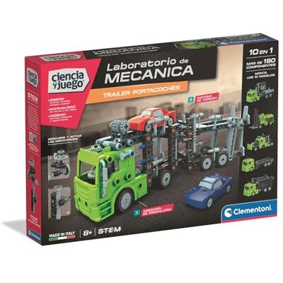 Clementoni - 55589.5 - laboratório de mecânica - reboque - brinquedo Clementoni - 55589.5 - laboratório de mecânica - reboque - brinquedo