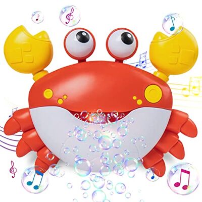 NEOVSUNY Brinquedo de banho de caranguejo co carregaento USB, brinquedo de banho para bebés a partir de 1, 2, 3, 4, 5 anos, brinquedo de água, brinquedos para eninos, presentes para eninos e eninas NEOVSUNY Brinquedo de banho de caranguejo co carregaento USB, brinquedo de banho para bebés a partir de 1, 2, 3, 4, 5 anos, brinquedo de água, brinquedos para eninos, presentes para eninos e eninas