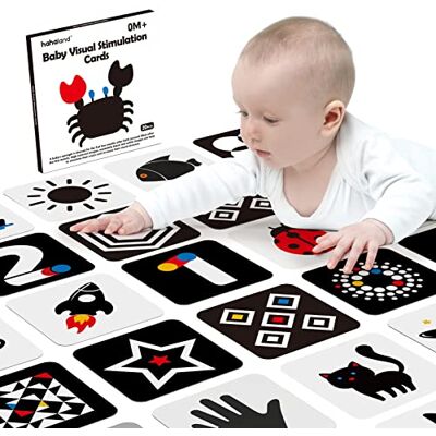 hahaland Flashcards Brinquedos para Bebê 0 3 6 Meses, 20 Peças 40 Imagens Cartões de Alto Contraste em Preto e Branco, Cartões de Estimulação Visual Presente Educativo para Bebês 0-6 Meses Tarjetas de Alto Contraste en Blanco y Negro, Tarjetas de Estimu hahaland Flashcards Brinquedos para Bebê 0 3 6 Meses, 20 Peças 40 Imagens Cartões de Alto Contraste em Preto e Branco, Cartões de Estimulação Visual Presente Educativo para Bebês 0-6 Meses Tarjetas de Alto Contraste en Blanco y Negro, Tarjetas de Estimu