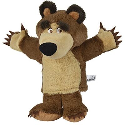 Simba – Masha e o urso de peluche, fantoche de mão, 28 cm Simba – Masha e o urso de peluche, fantoche de mão, 28 cm
