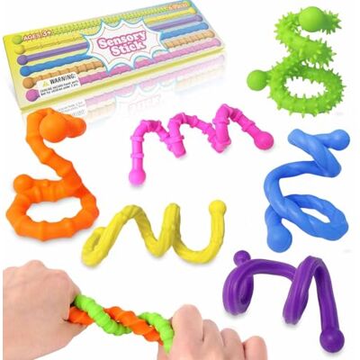 JoyJoyful Fidget Toys para crianças e adultos, 6 peças sensoriais autismo para brinquedos, brinquedos anti-stress para autismo, brinquedo anti-stress, brinquedo anti-stress, brinquedo macio, brinquedo JoyJoyful Fidget Toys para crianças e adultos, 6 peças sensoriais autismo para brinquedos, brinquedos anti-stress para autismo, brinquedo anti-stress, brinquedo anti-stress, brinquedo macio, brinquedo