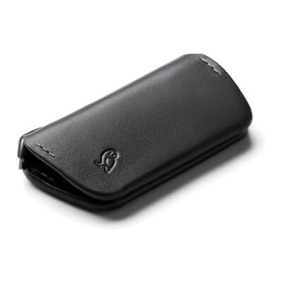 Bellroy Key Cover Plus Terceira edição (capa porta-chaves em pele, cabem 2 a 4 chaves) Black Bellroy Key Cover Plus Terceira edição (capa porta-chaves em pele, cabem 2 a 4 chaves) Black