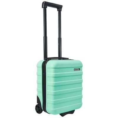 Cabin Max Anode mala de cabine 55 x 35 x 25 Trolley leve de concha dura, fechadura integrada, Air France, KLM, ITA, Transavia -44 L, Verde menta, 40 x 30 x 20 cm, 2 rodas Cabin Max Anode mala de cabine 55 x 35 x 25 Trolley leve de concha dura, fechadura integrada, Air France, KLM, ITA, Transavia -44 L, Verde menta, 40 x 30 x 20 cm, 2 rodas