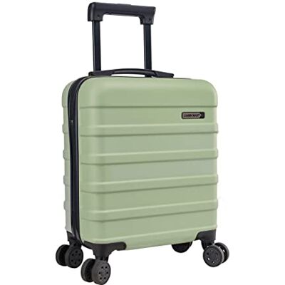Cabin Max Anode mala de cabine 55 x 35 x 25 Trolley leve de concha dura, fechadura integrada, Air France, KLM, ITA, Transavia -44 L, Mala Cabin Max Anode mala de cabine 55 x 35 x 25 Trolley leve de concha dura, fechadura integrada, Air France, KLM, ITA, Transavia -44 L, Mala