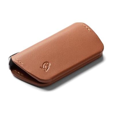 Bellroy Key Cover Plus – Terceira edição (Capa de chaves em couro, acomoda 2 – 4 chaves), Caramelo, Tamanho único, Clássico Bellroy Key Cover Plus – Terceira edição (Capa de chaves em couro, acomoda 2 – 4 chaves), Caramelo, Tamanho único, Clássico