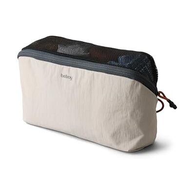 Bellroy Packing Cube 4L (Estojo organizador com bolso interno com fecho de correr, design duradouro e leve) Ash Bellroy Packing Cube 4L (Estojo organizador com bolso interno com fecho de correr, design duradouro e leve) Ash