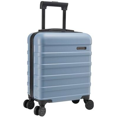 Cabin Max Anode mala de cabine 55 x 35 x 25 Trolley leve de concha dura, fechadura integrada, Air France, KLM, ITA, Transavia -44 L, Mala Cabin Max Anode mala de cabine 55 x 35 x 25 Trolley leve de concha dura, fechadura integrada, Air France, KLM, ITA, Transavia -44 L, Mala